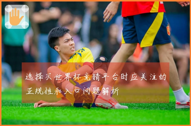 选择买世界杯竞猜平台时应关注的正规性和入口问题解析